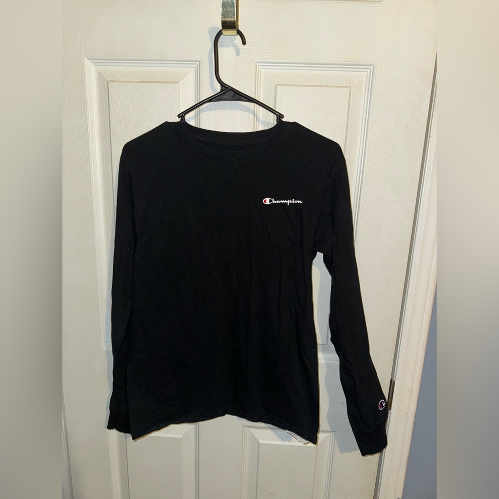 Champion Authentic Black Tee
